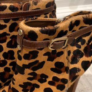 Tory Burch Shoes - Tory Burch Patricia hair-calf leopard booties Tory Burch Shoes - Tory Burch Patricia hair-calf leopard booties